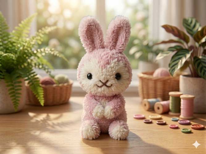 杏樹庵のピンクのうさぎ
あんじゅちゃん